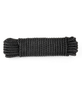Drisse corde 9 mm - longueur 15 m noir - TOE Concept