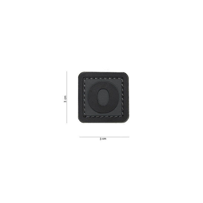 Naszywka 3D z PVC litera A - Van OS Imports B.V.