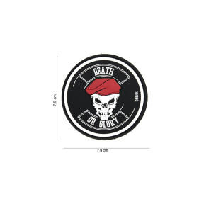Patch 3D en PVC "Death or Glory" - Van OS Imports B.V.