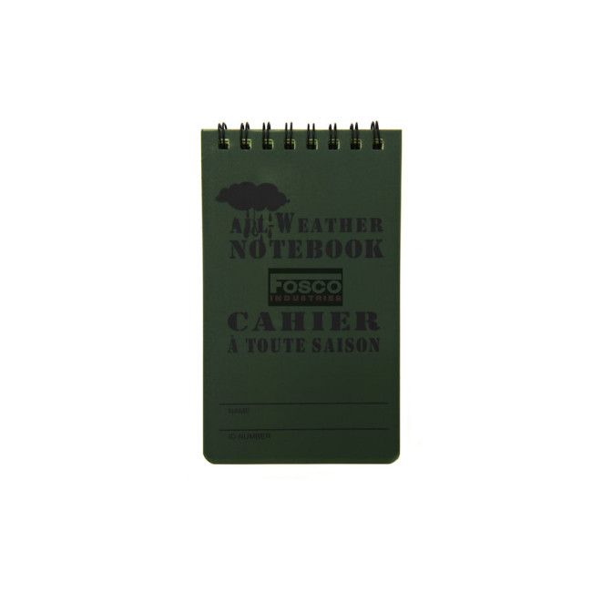 Waterproof notitieboekje - klein formaat - Fosco Industries