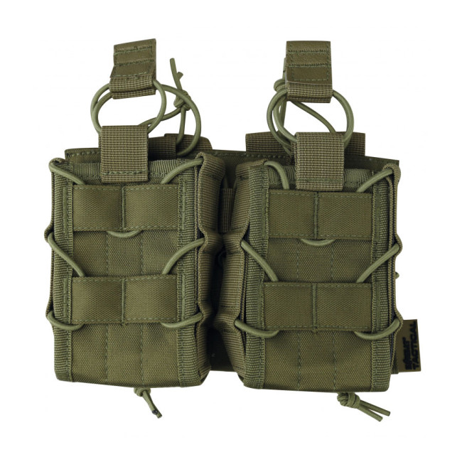 Podwójny uchwyt na magazynek delta coyote - Kombat Tactical