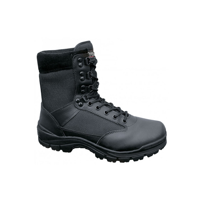 Buty taktyczne Rangers Boot 9 dziurek czarne - Brandit