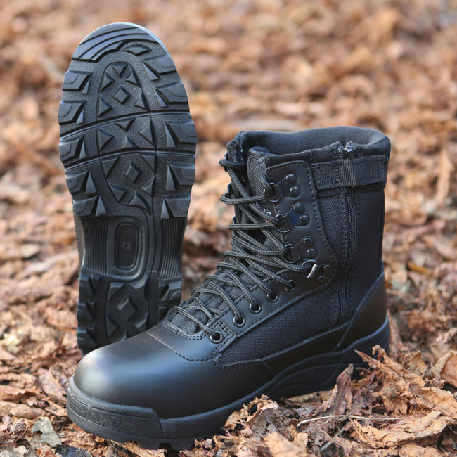 Rangers tactical Boot met rits zwart - Brandit
