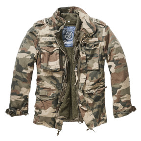 Veste militaire M65 Giant camouflage woodland - Brandit