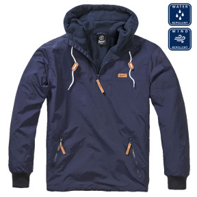 Windbreaker fleece Luke donkerblauw - Brandit