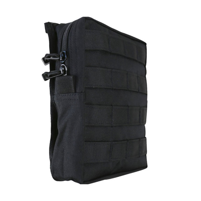 Grote MOLLE utility pouch zwart - Kombat Tactical