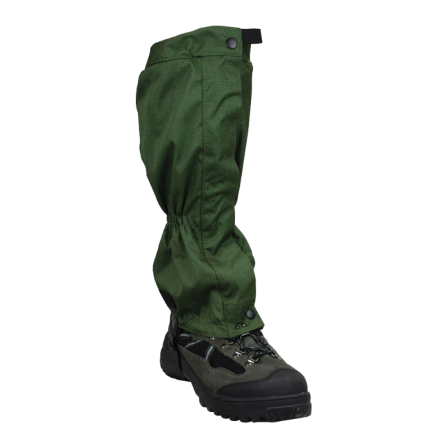 Guêtres en nylon 600D ripstop vert olive - Highlander