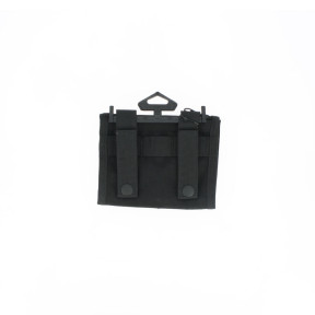 Schwarze ID-Kletttasche mit MOLLE-System - Condor