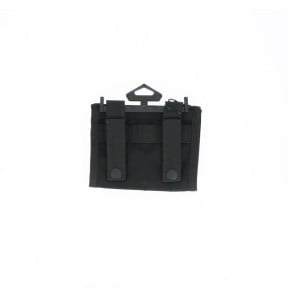 Schwarze ID-Kletttasche mit MOLLE-System - Condor