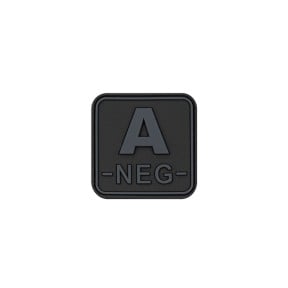Quadratischer Blutgruppen-Patch A- blackops - JTG