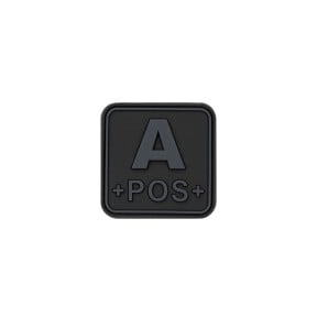 Patch carré groupe sanguin A+ blackops - JTG