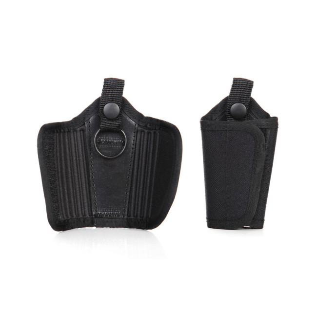 Sleutelring voor riem zwart - Fostex Garments