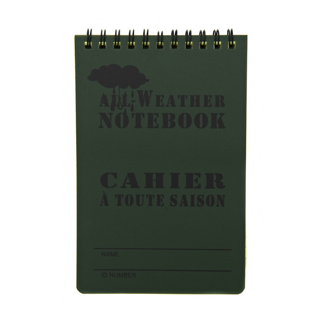 Carnet de notes waterproof - grand format - Fosco Industries