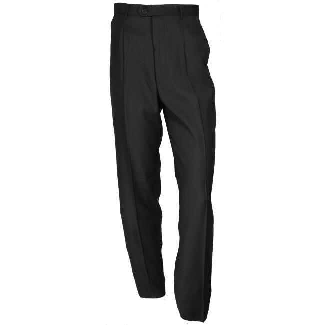 Pantalon à pinces noir