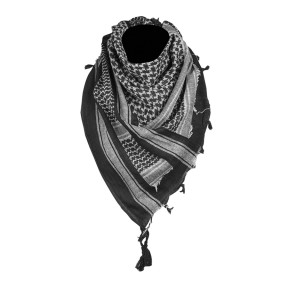 Shemagh sjaal zwart/wit - Miltec