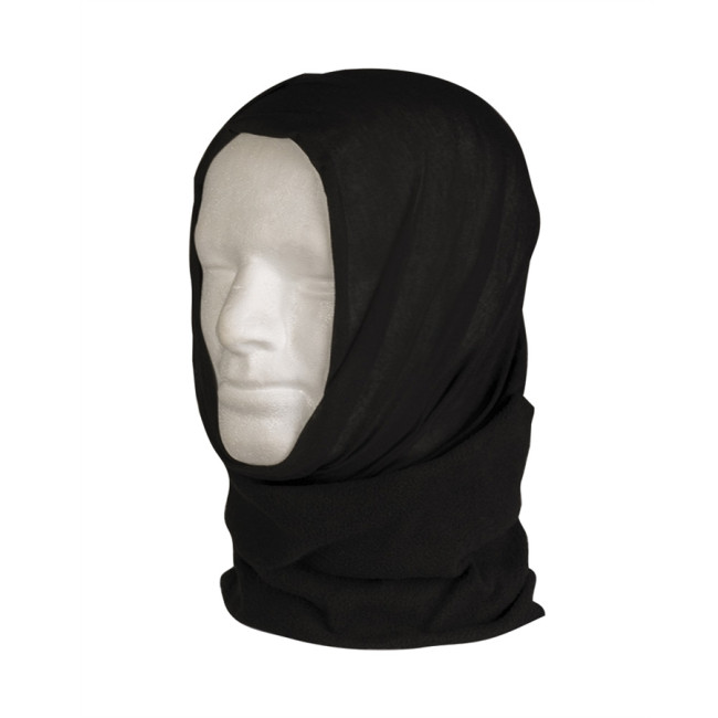 Hoofdband Headgear multifunctioneel zwart - Miltec