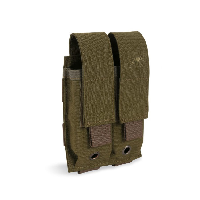 TT Porte Chargeur Double pour Arme de Poing Olive - Tasmanian Tiger