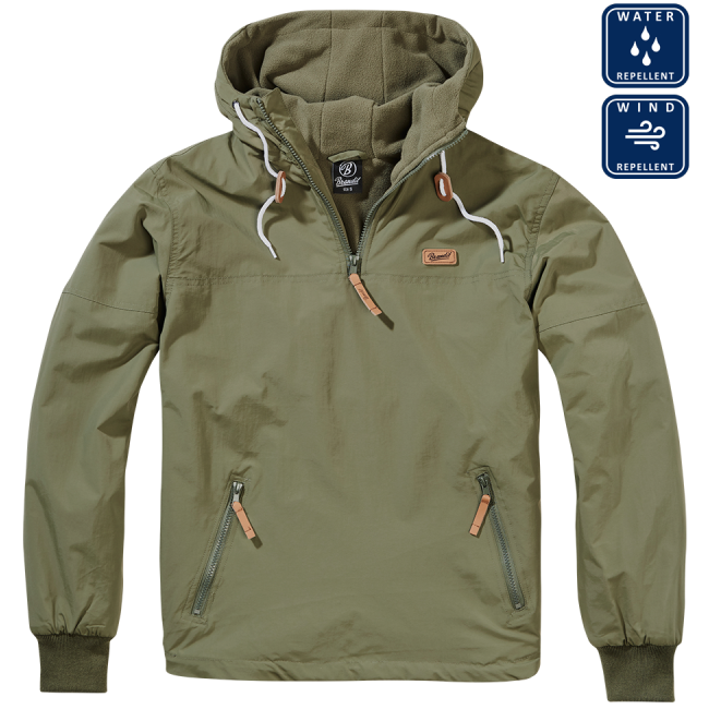 Coupe Vent polaire Luke Vert Olive - Brandit Coupe Vent polaire Luke Vert Olive - Brandit