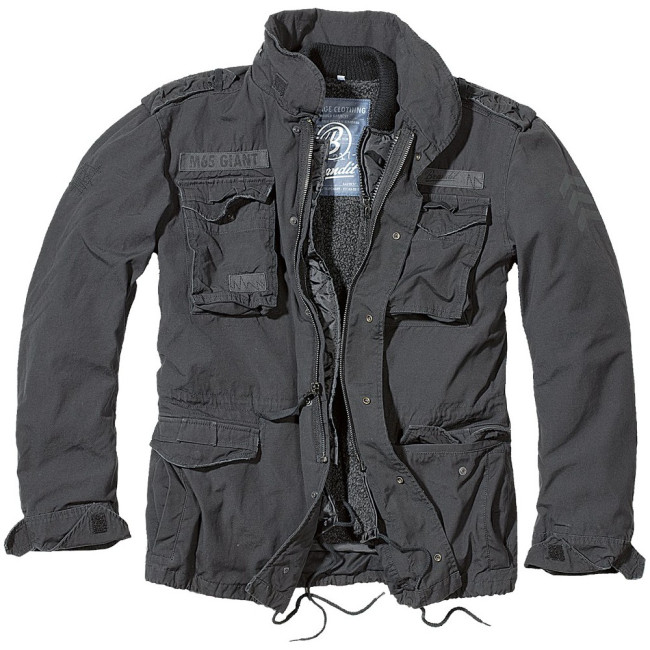 Veste militaire M65 Giant Noir - Brandit