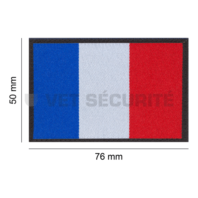 Patch tissé drapeau français - ClawGear