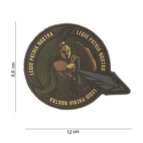 Patch "Legio Patria Nostra" in PVC - 101 Inc