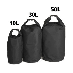 Waterproof transporttas 10L zwart - Miltec