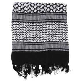 Foulard en coton Noir & Blanc - Kombat Tactical