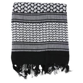 Foulard en coton Noir & Blanc - Kombat Tactical