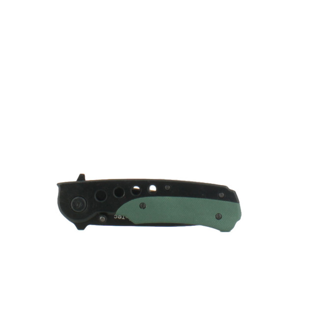 Klappmesser One-Hand schwarz/olivgrün - Miltec