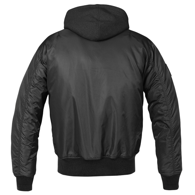 Kapuzenjacke - Schwarz - Brandit