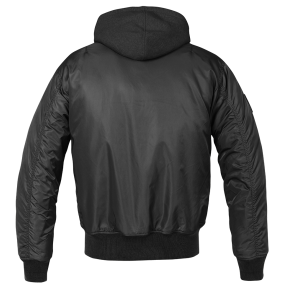 Kapuzenjacke - Schwarz - Brandit