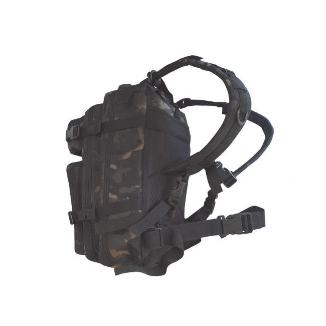 Sac à dos ASSAULT Pack Système MOLLE Découpe Laser 27L - Camo Noir - PATROL EQUIPEMENT