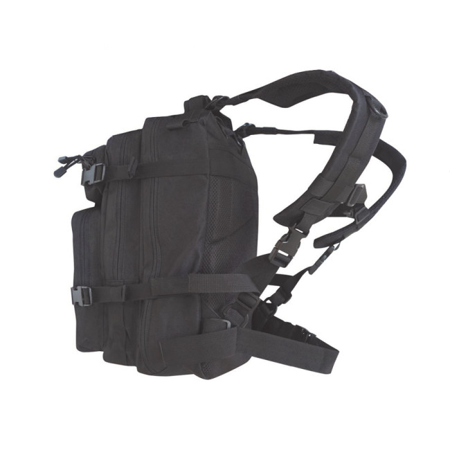 Sac à dos ASSAULT Pack Système MOLLE Découpe Laser 27L - Noir - PATROL EQUIPEMENT