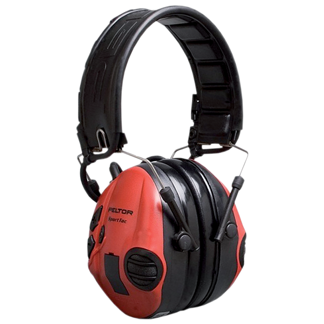 Hełm Peltor Sport TAC 3 Czerwony i Czarny - GK Pro