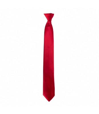 Cravate à clip Rouge - VVS