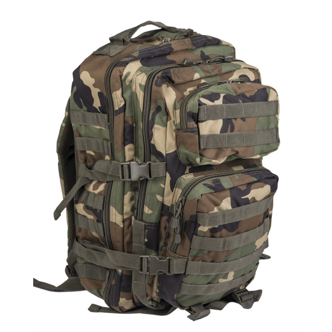 Rucksack US Assault Pack Groß W/L Camo - Miltec