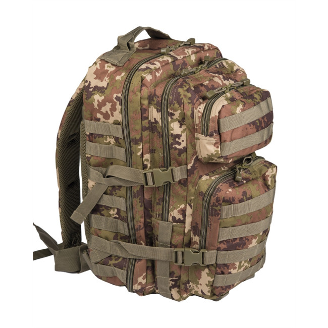 Sac à dos US Assault Pack Grand Vegetato Camo- Miltec