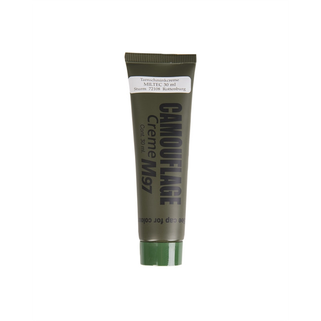 Crème de camouflage Nato Verte tube 30 Gr - Miltec