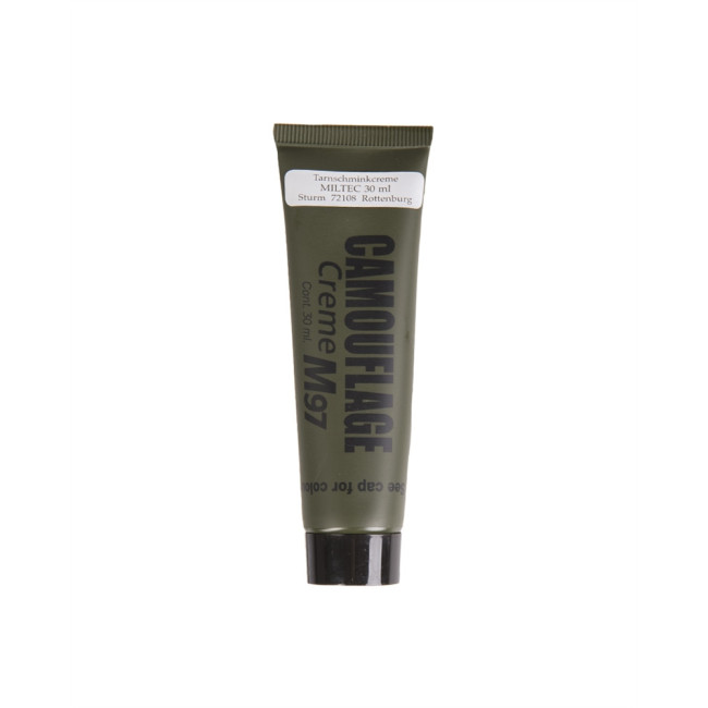 Crème de camouflage Nato Noire tube 30 Gr - Miltec Crème de camouflage Nato Noire tube 30 Gr - Miltec