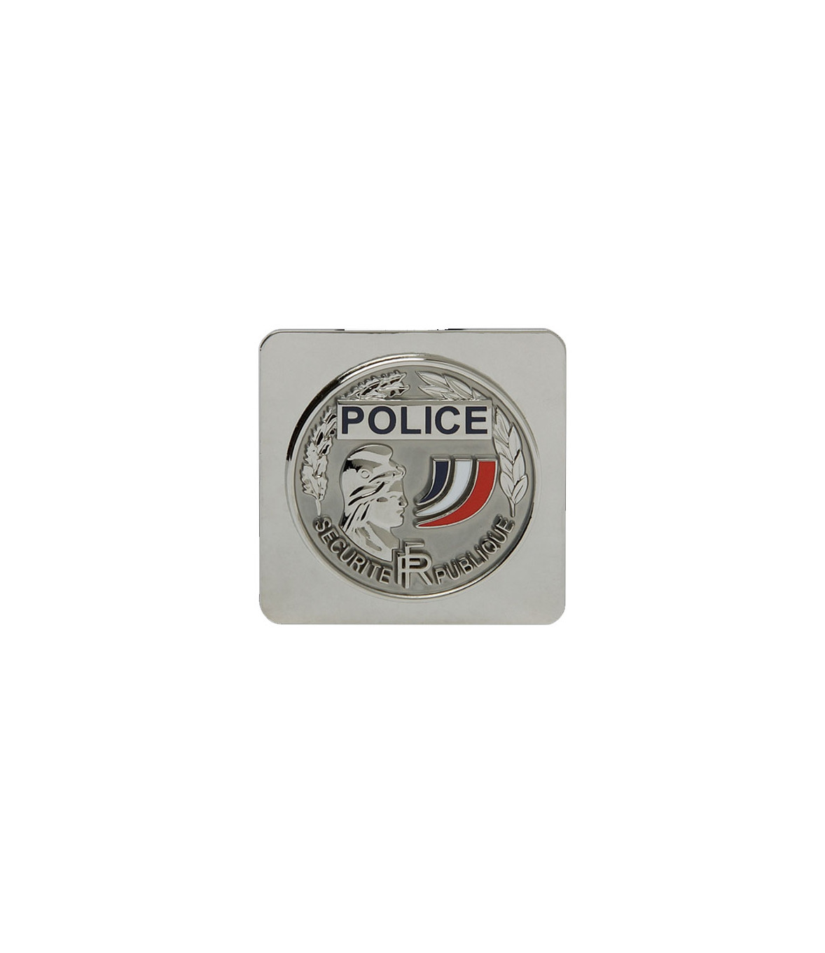 GK Pro - Médaille Police Nationale Support Carré 603R-SC pour porte-carte -  Mode Tactique