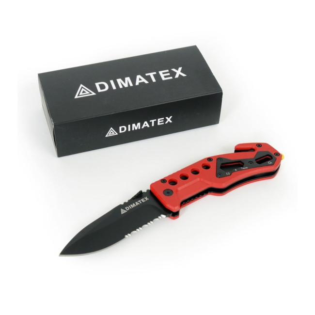 Couteau NEW YORK rouge - Dimatex