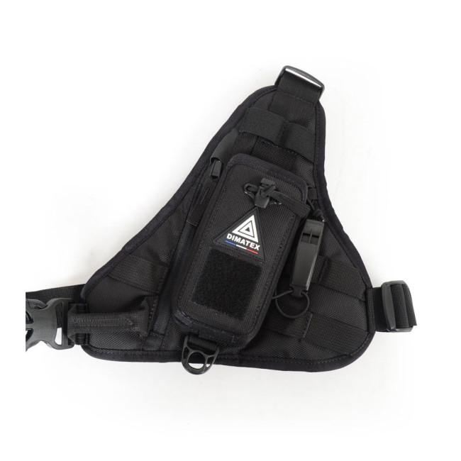 Porte radio HOLSTER 2 Full black - Dimatex