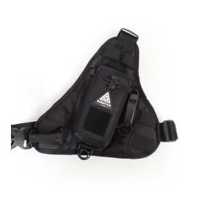 HOLSTER 2 Full black radio carrier - Dimatex