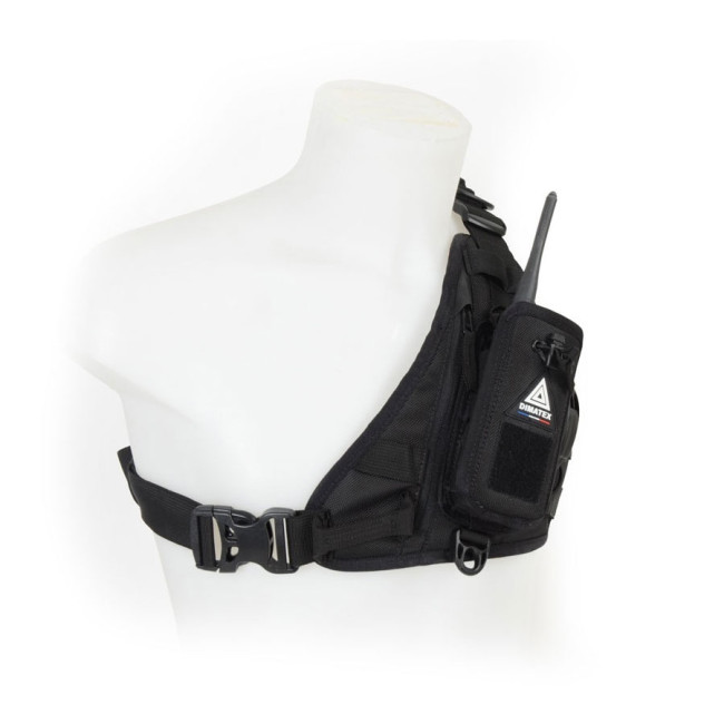 Porte radio HOLSTER 2 Full black - Dimatex