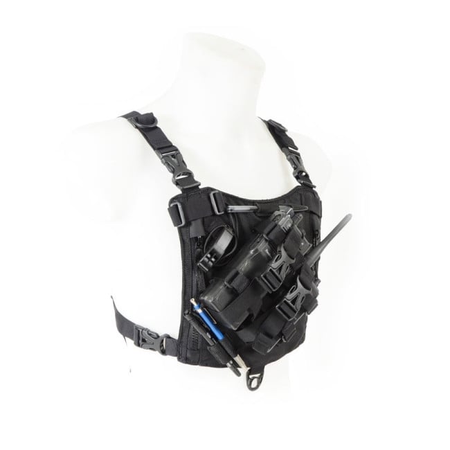 Porte radio THORAX Full Black - Dimatex