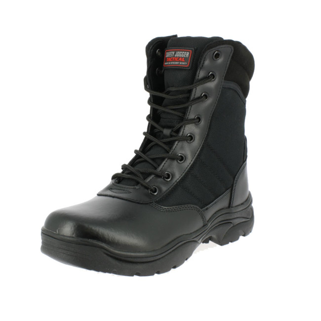 Chaussures Tactic 1 zip Noir normées SRA - Safety Jogger