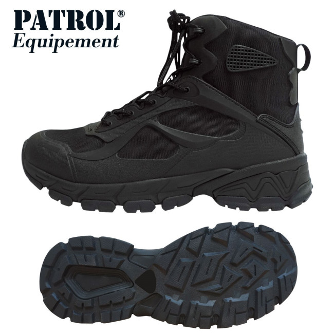 Schwarze Patrol Rangers Niedrige Stiefel - Patrol
