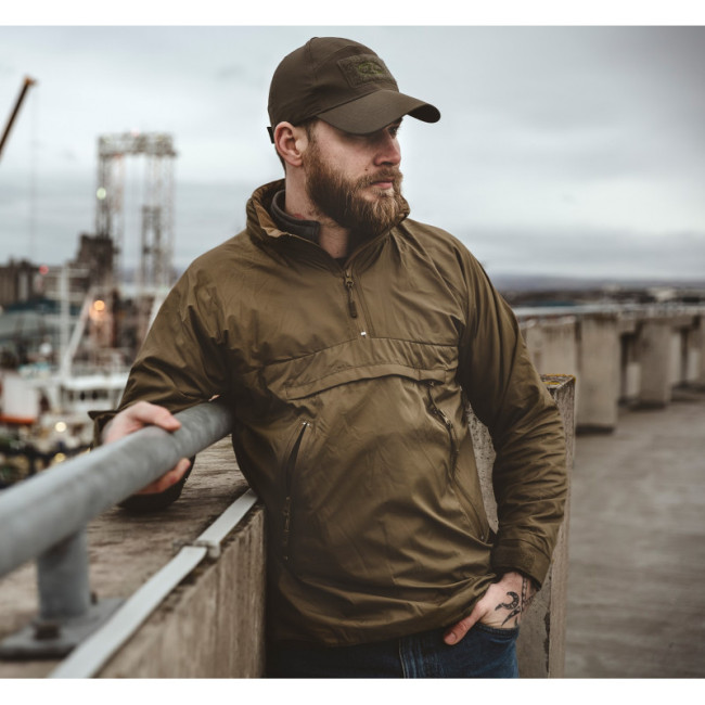 Veste imperméable doublée micro-polaire verte - Highlander