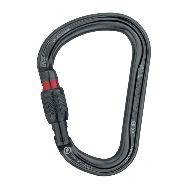 WILLIAM SCREW-LOCK Karabiner mit hoher Kapazität - Petzl