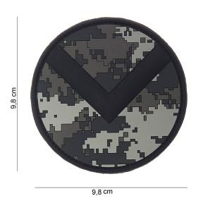 Naszywka 3D Spartan shield z PVC ACU - 101 Inc